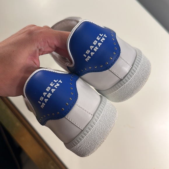 Gently wore Isabel Marant white and blue - Picture 10 of 10